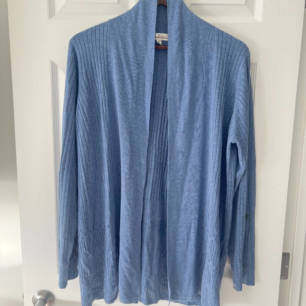 Tradition Brand Designer Women's Net Cardigan!